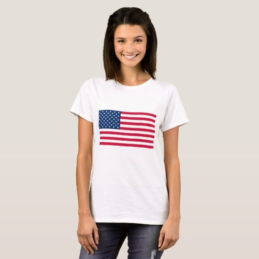 American Flag T - Shirt USA (Vorne ganz)