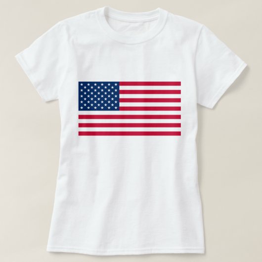 American Flag T - Shirt - USA - Patriotic (Design vorne)