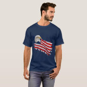 American Flag T - Shirt USA USA (Vorne ganz)