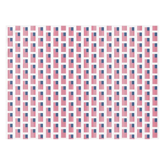 American Flag Tablecloth USA Tischdecke (Vorderseite (Horizontal))