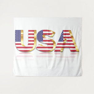 American Flag Tapestry USA Wandteppich