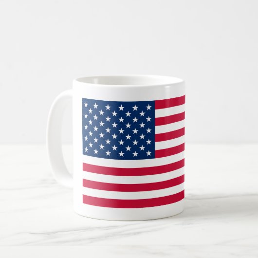 American Flag Tasse Patriotic USA (Vorderseite Links)
