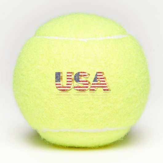 American Flag Tennis Balls Tennisbälle (Vorderseite)
