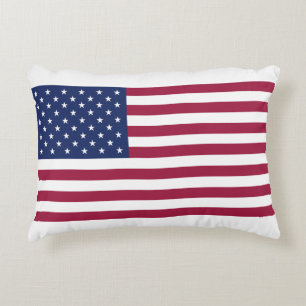 American Flag Theme Kissen
