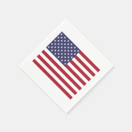 American Flag Theme Party Paper Napkins Serviette
