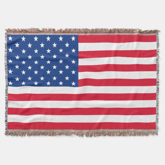  American Flag Throw Blanket  Decke (Vorderseite)