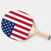 American flag tischtennis schläger (Seitenansicht)