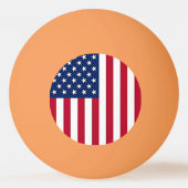 American flag tischtennisball (Rückseite)