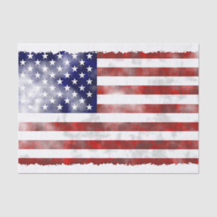 American Flag Tissue Paper Seidenpapier