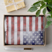 American Flag Tissue Paper Seidenpapier (Geschenk)