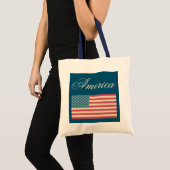 American Flag Toag Tragetasche (Vorderseite (Produkt))