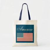 American Flag Toag Tragetasche (Vorne)