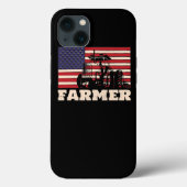 American Flag Traktor Case-Mate iPhone Hülle (Rückseite)