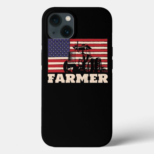 American Flag Traktor Case-Mate iPhone Hülle (Rückseite)