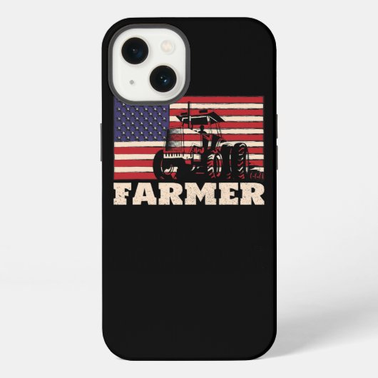 American Flag Traktor iPhone Hülle (Rückseite)