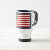 American Flag Travel Coffee Mug Geschenk Reisebecher (VorderseiteRechts)