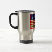 American Flag Travel Mug - Gib ihm dein Bestes! Reisebecher (Links)