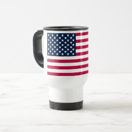 American Flag Travel/Tasse Reisebecher