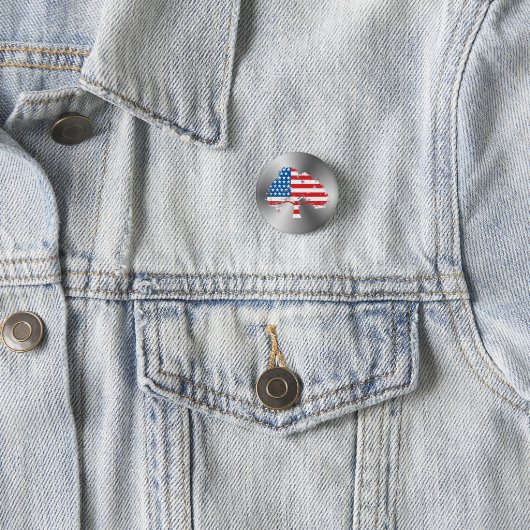 American Flag Tree Button (Beispiel)