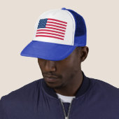 American Flag Trucker Hat USA Truckerkappe (Beispiel)