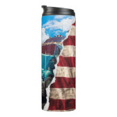 American Flag Trucker Thermosbecher (Nach rechts gedreht)