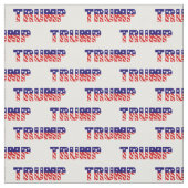 American Flag Trump Text Election 2020, ZSSG Stoff (Muster)