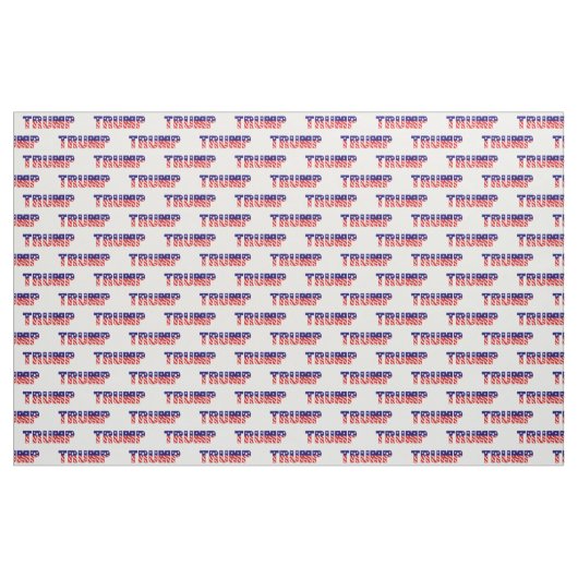 American Flag Trump Text Election 2020, ZSSG Stoff (Fat Quarter (45,7 x 55,9 cm))