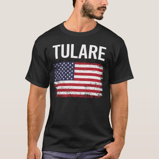 American Flag Tulare T-Shirt (Vorderseite)