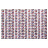 American Flag United Staaten Soccer Ball Pattern Stoff (Yard (91,4 cm))