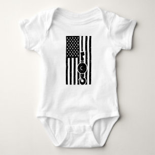 AMERICAN FLAG US FLAG Kraner-Schleppwagen Baby Strampler