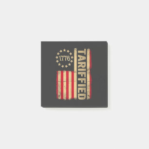 American Flag USA 1776 American Tarrifs Post-it Klebezettel