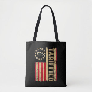 American Flag USA 1776 American Tarrifs Tasche