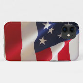American Flag USA Case-Mate iPhone Hülle (Rückseite (Horizontal))