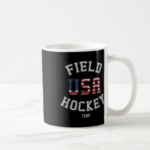 American Flag USA Field Hockey Player Geschenk T - Kaffeetasse