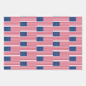 American Flag USA Geschenkpapier Set (Vorderseite 2)