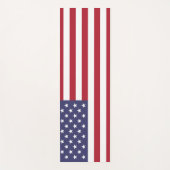 American Flag USA Independence Day Patriotic Yogamatte (Vorderseite)