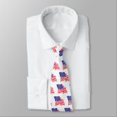 American Flag USA Krawatte (Gebunden)