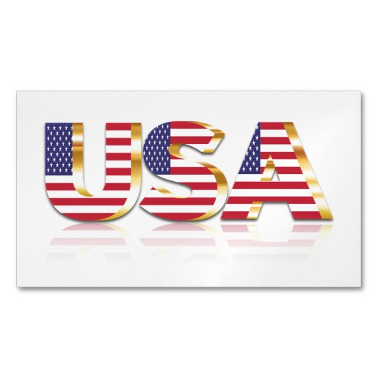 American Flag USA Magnet (Vorderseite)