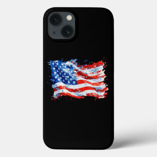 American Flag USA Watercolor 4. Juli Case-Mate iPhone Hülle