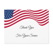 American Flag Vielen Dank für Ihren Service