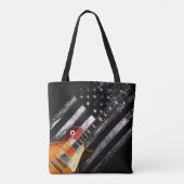American Flag Vintag Electric Guitar Tasche (Rückseite)