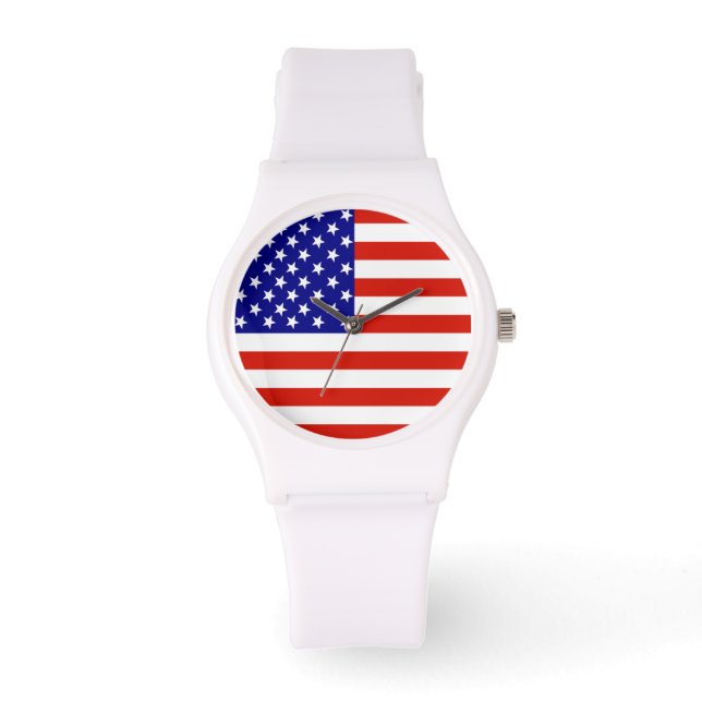 American Flag Watch Armbanduhr (Vorderseite)