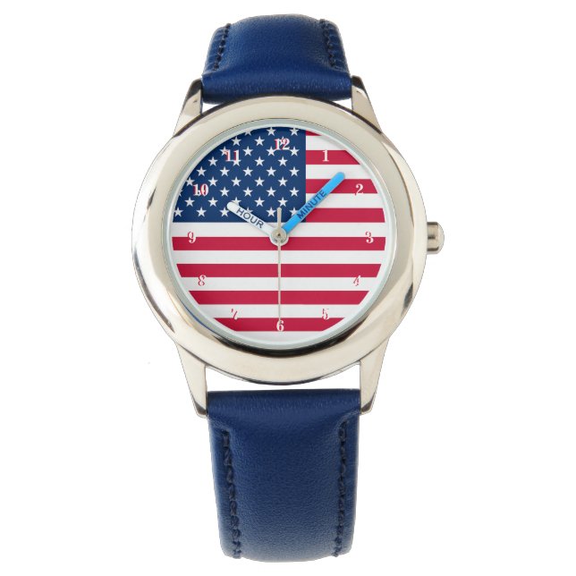 American Flag Watch Armbanduhr (Vorderseite)