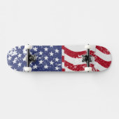 American Flag Wave - beängstigend #2 Skateboard (Horizontal)