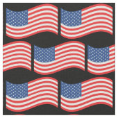 American Flag Wave Stoff (Nahaufnahme)