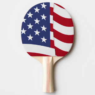 American Flag Wave Tischtennis Schläger