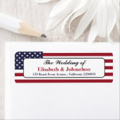 American Flag Wedding (Insitu)