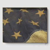 American Flag Wedding Gästebuch (Rückseite)