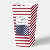 American Flag Wedding Geschenkschachtel (Vorderseite)