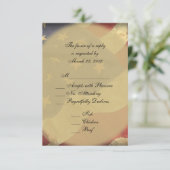 American Flag Wedding RSVP (Stehend Vorderseite)